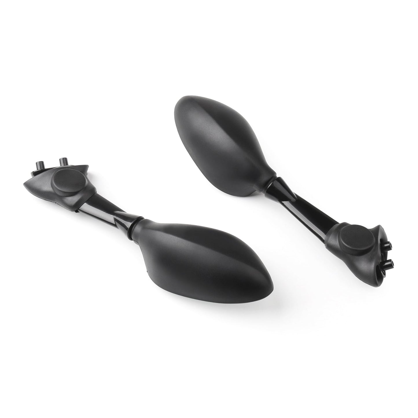 Paire de rétroviseurs noirs pour moto sportive BMW S1000RR 2010-2014