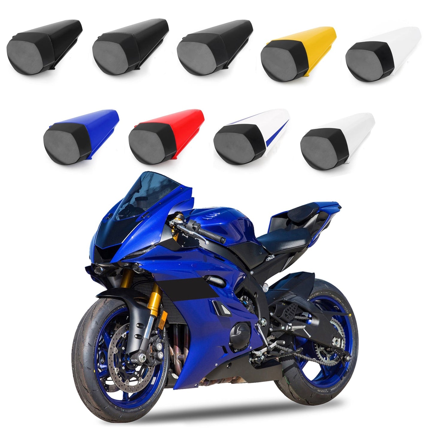 Capot de carénage de selle arrière pour Yamaha YZF R6 17-23