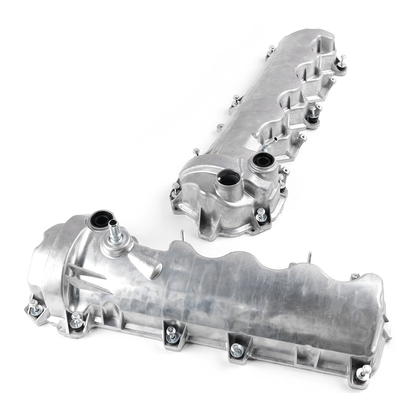 2006-2010 Ford Explorer Mercury Mountaineer V8 4.6L L+R Engine Valve Cover w/Gasket 9L1Z6582C 9L1Z6582D