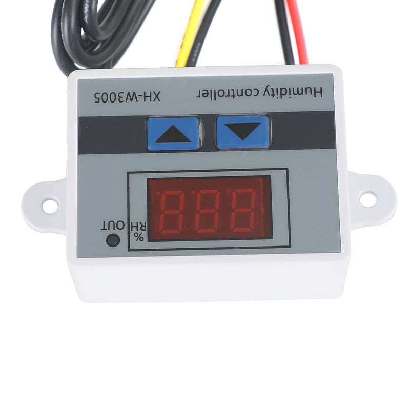 Contrôleur d'humidité numérique LED XH-W3005 12 V CC 120 W, capteur de commutation, hygromètre, 110 V-220 V 1 500 W