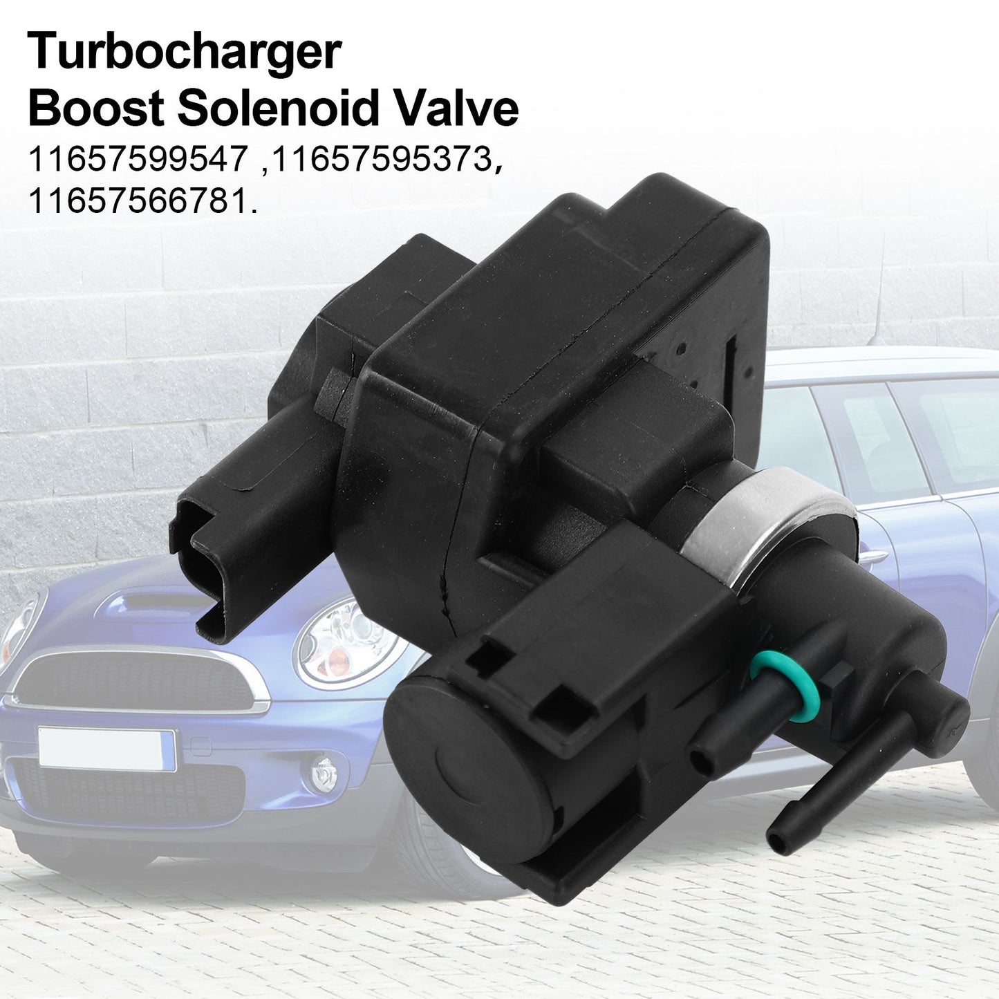 Électrovanne de suralimentation de turbocompresseur 11657599547 pour Mini Cooper R56 55 57 58 59 60