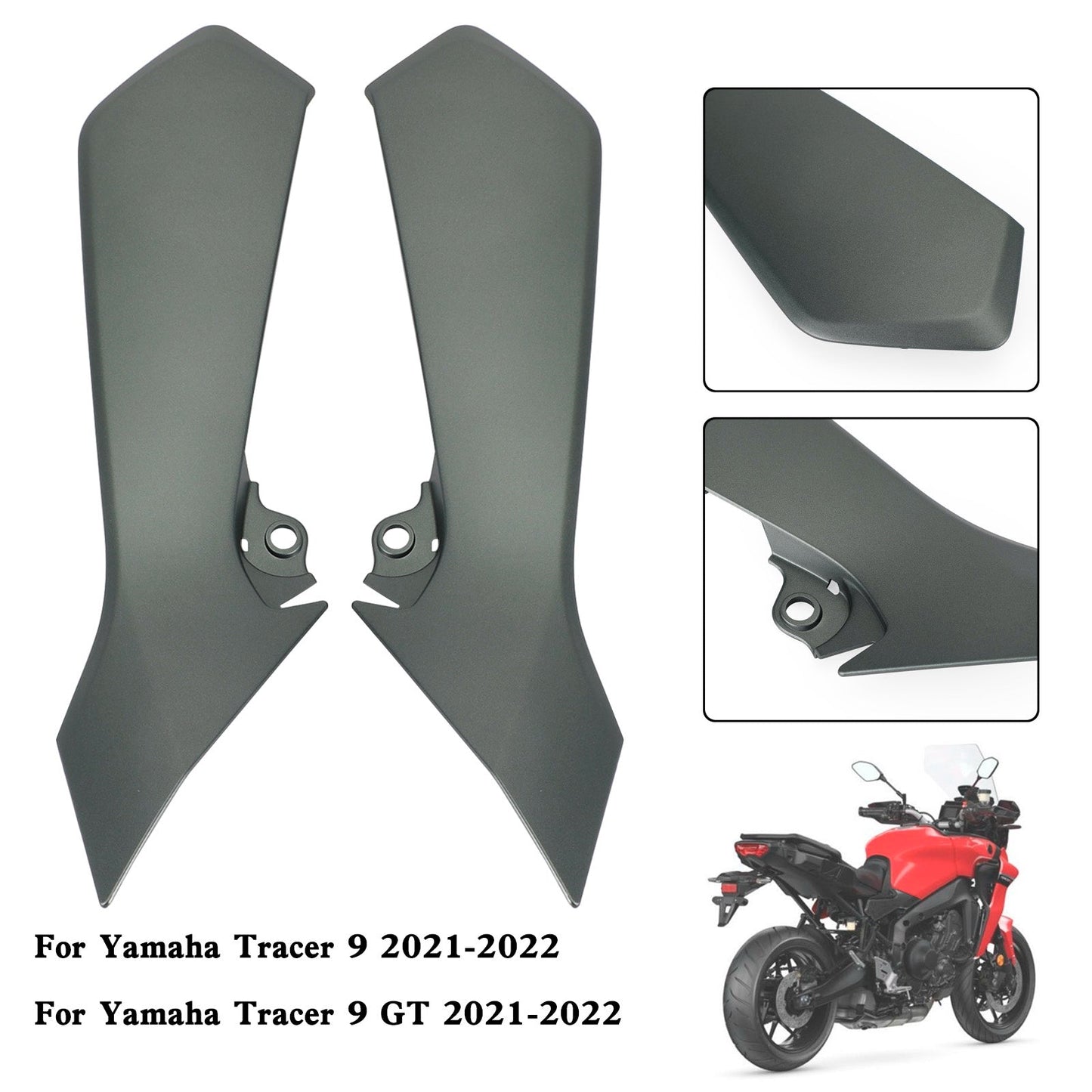 Capot de carénage de siège arrière latéral pour Yamaha Tracer 9 GT 2021-2022