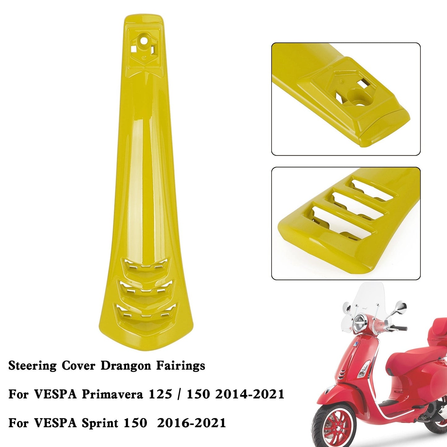 Carénage de couvercle de klaxon de direction pour VESPA Sprint Primavera 125/150 2014-2021
