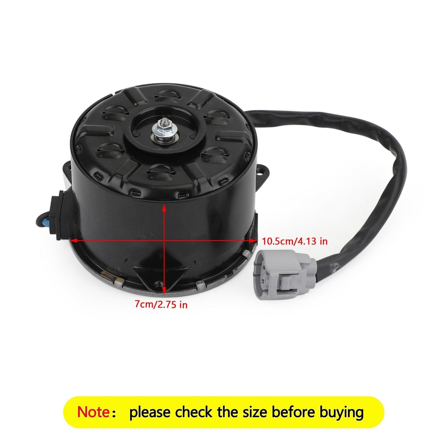 Cooling Fan Motor Fit Lexus RX35 RX400H RX450H Passenger Side 16363-20390