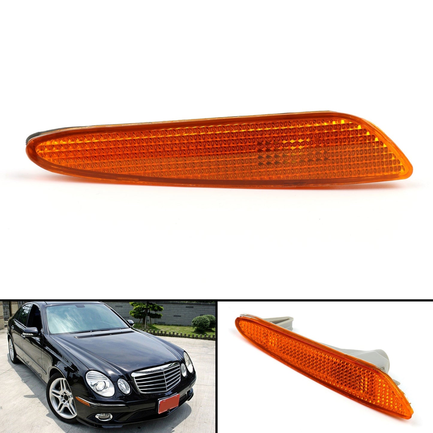Feu de position latéral intégré au pare-chocs pour Benz W211 Classe E 2118200121 (2003-2006)