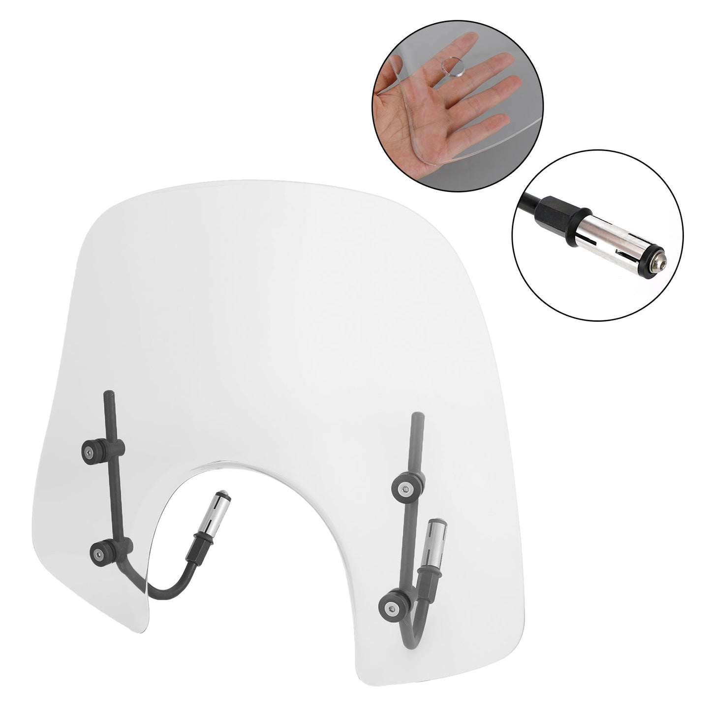 Pare-brise de moto ABS adapté à Vespa Primavera 150 2014-2021