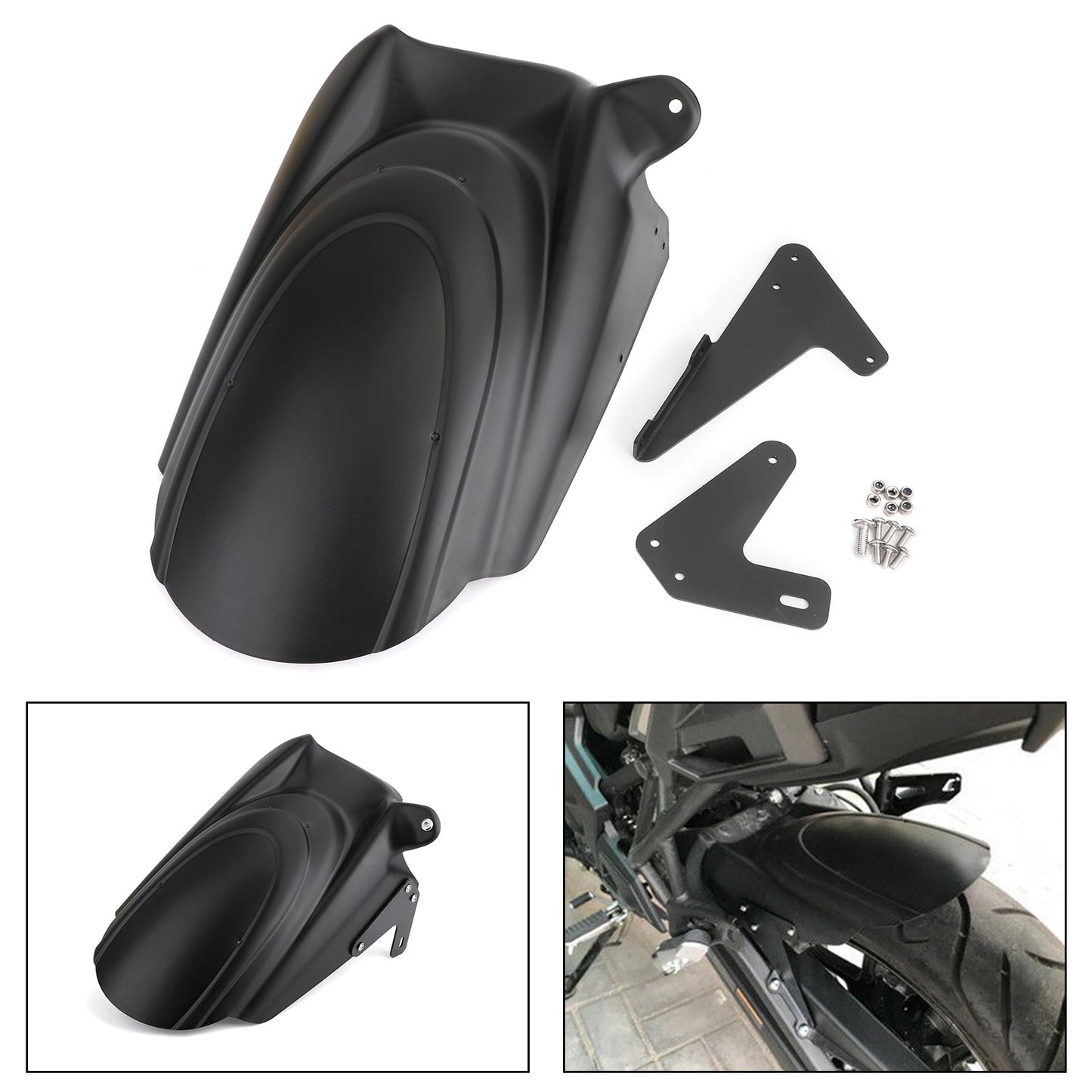 15-13 Garde-boue arrière pour moto Kawasaki Versys 650