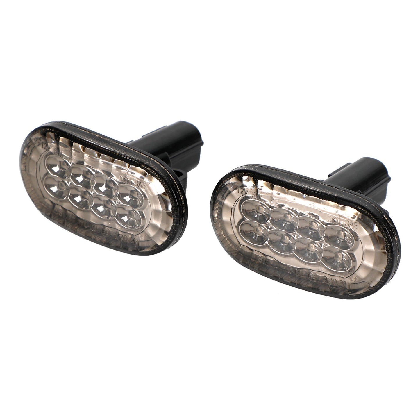 Paire de feux de position latéraux et clignotants fumés pour Suzuki Jimny JB64 JB74