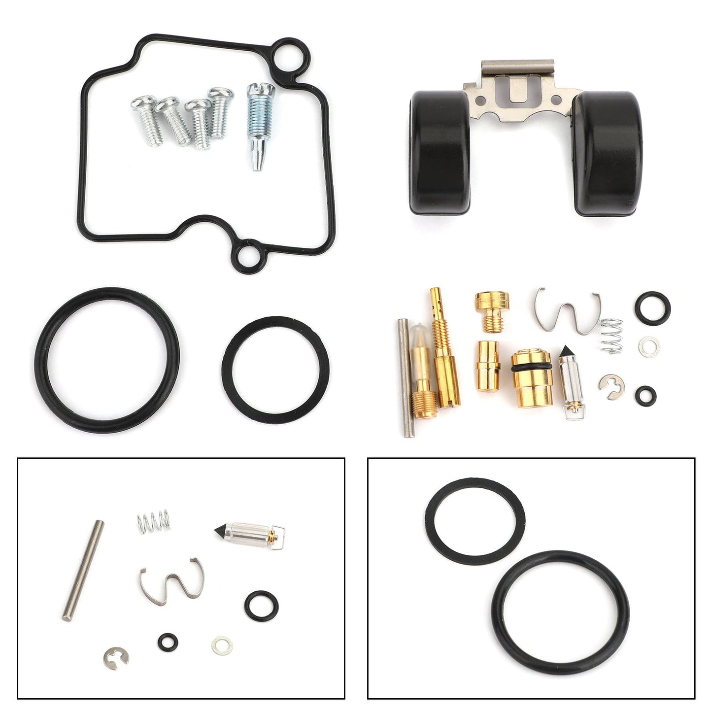 Kit de reparación de carburador para motocicleta Yamaha YBR125 JYM125 para carburador VM22