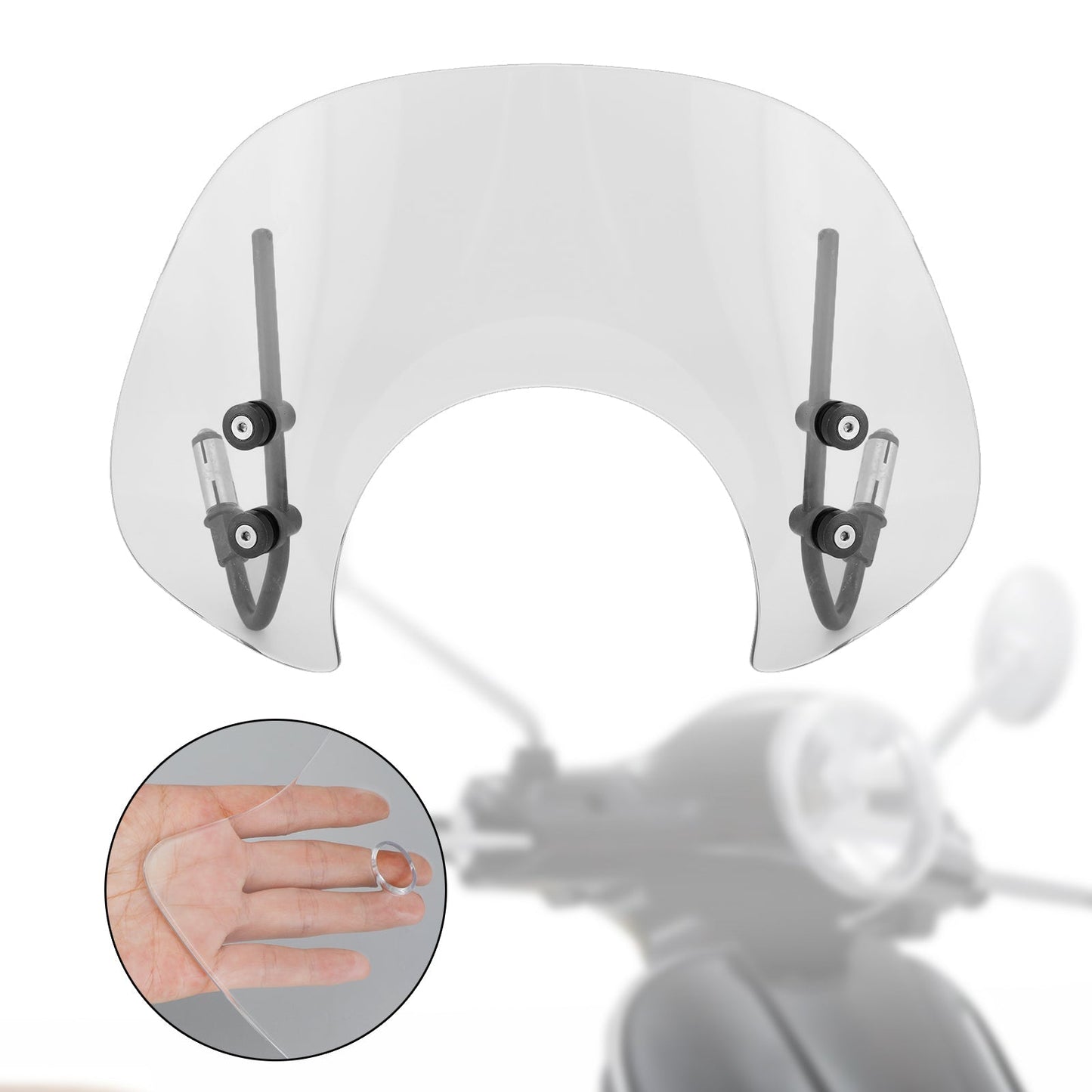 Pare-brise court pour Vespa Primavera 150 2014-2021