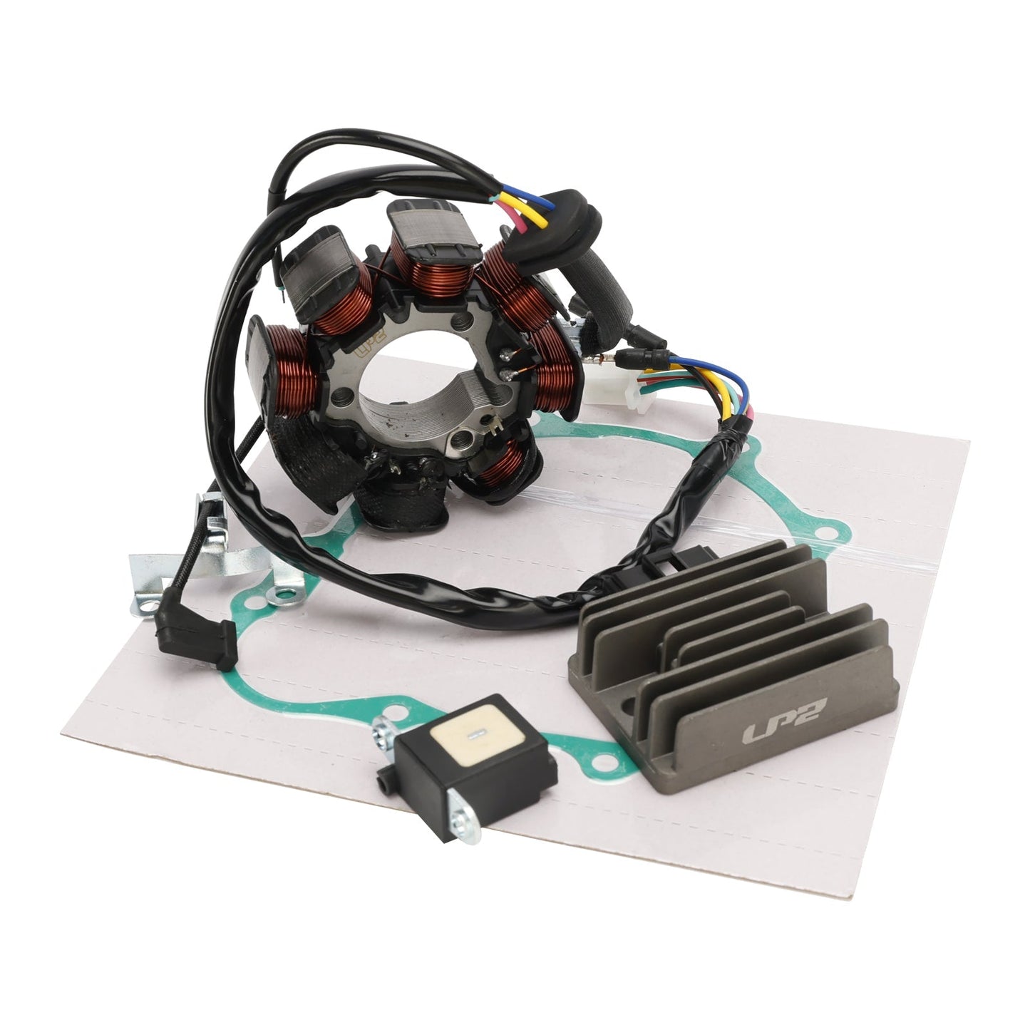 Régulateur d'alternateur et de stator avec joint pour Honda TA 200 Shadow/Phantom 02-07