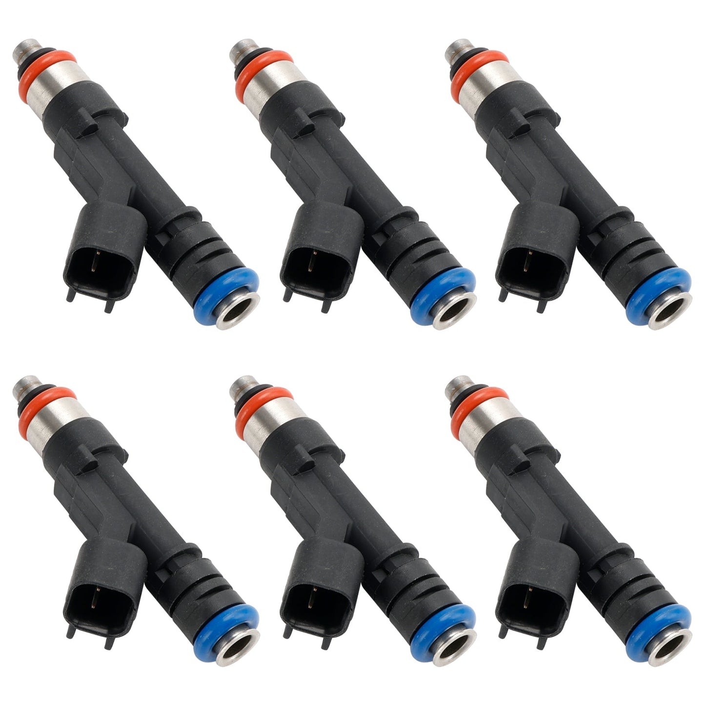 Inyector de combustible 0280158119 04861667AA para Chrysler Town & Country 3.3L 3.8L (6 piezas) 2008-2010