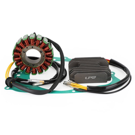 Magneto Coil Stator + Voltage Regulator + Gasket Assy For For Suzuki GS 450 L S E / GSX 400 E 1980-1988 Assosary