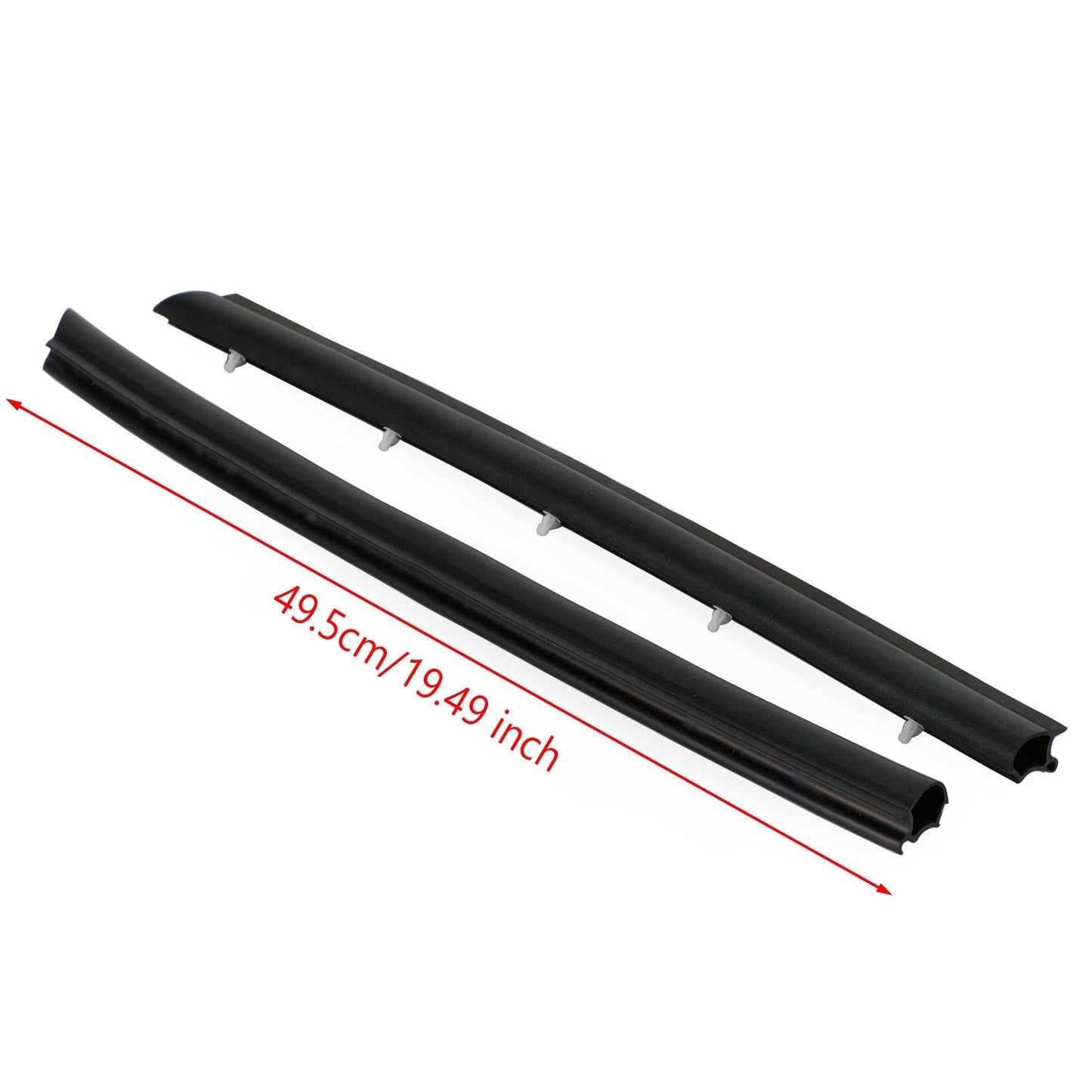 Joint de porte avant en caoutchouc pour VW Transporter T5 T5.1, 2 pièces