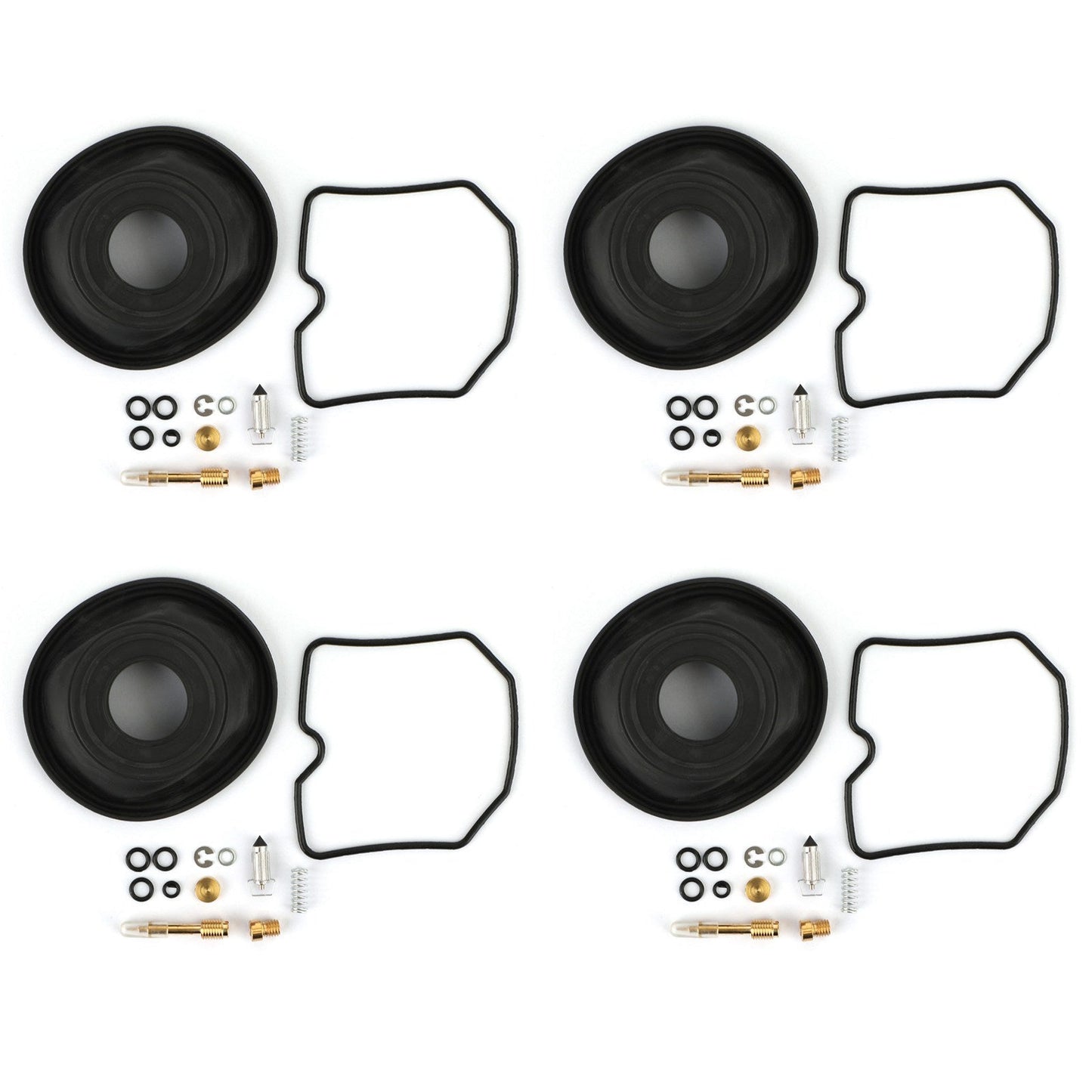 Kit de réparation et de reconstruction de carburateur pour Suzuki GSF600S Bandit 1996-2003 (4 pièces)