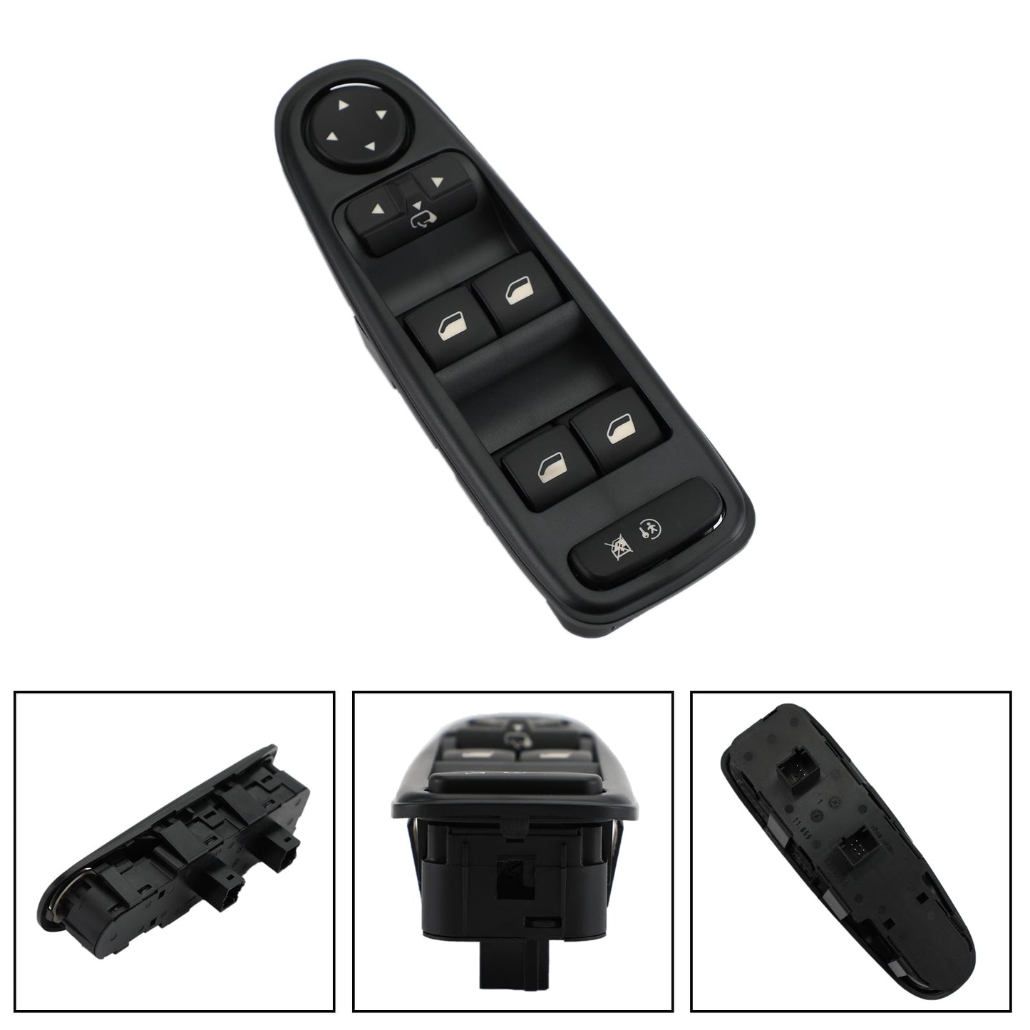Interruptor de elevalunas eléctrico y ajuste de espejo para Citroën C4 Picasso (2006-2013)