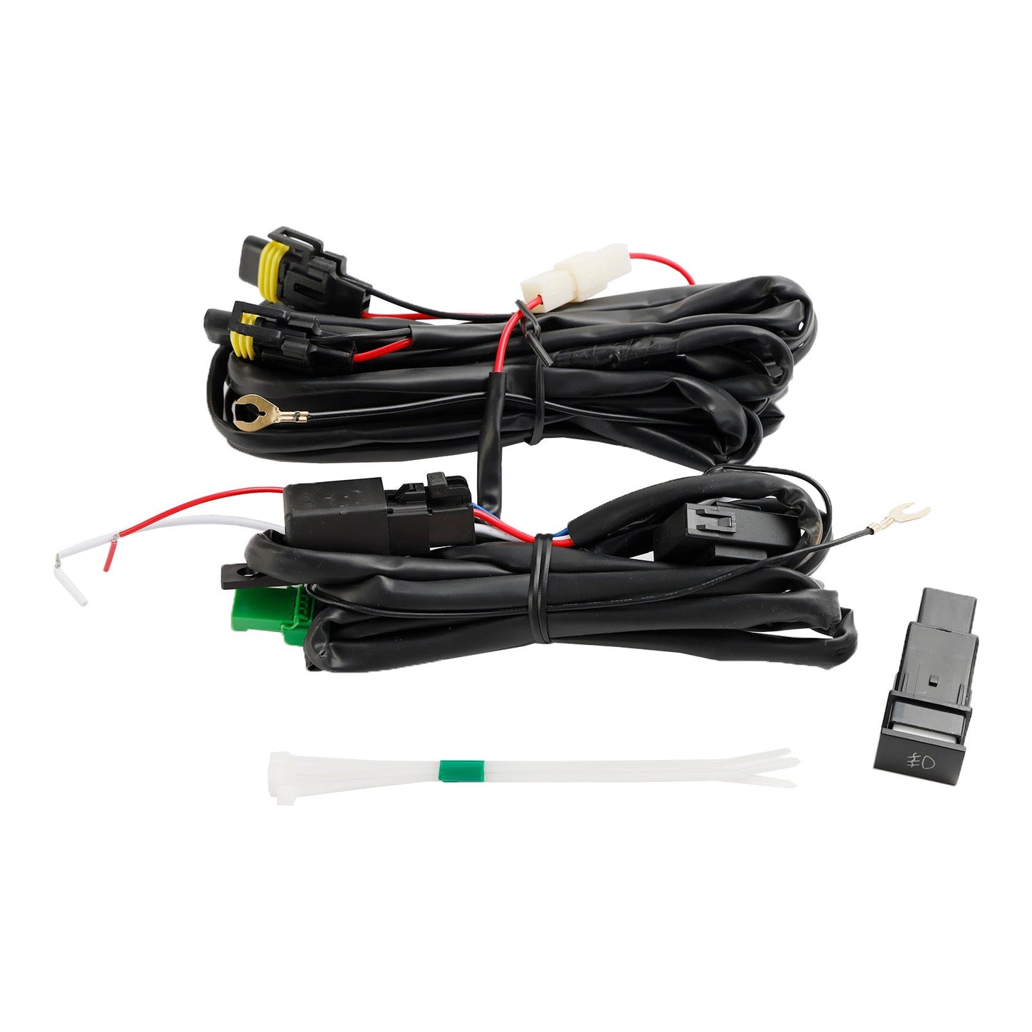 Phare antibrouillard LED pour pare-chocs avant Nissan Pathfinder 2023-2024 + cache + faisceau de câbles