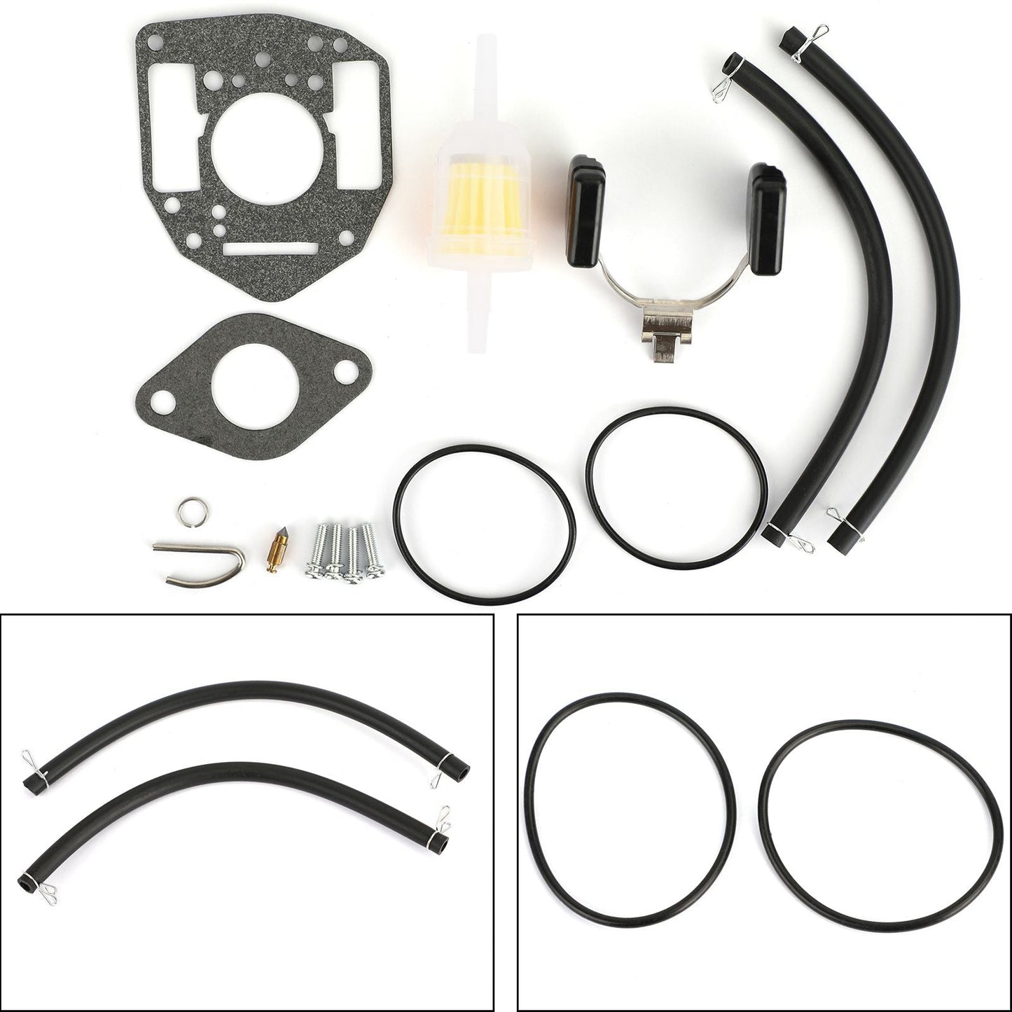 Kit de reparación y reconstrucción de carburador compatible con Onan 146-0657 P216G P218G P220G P224G