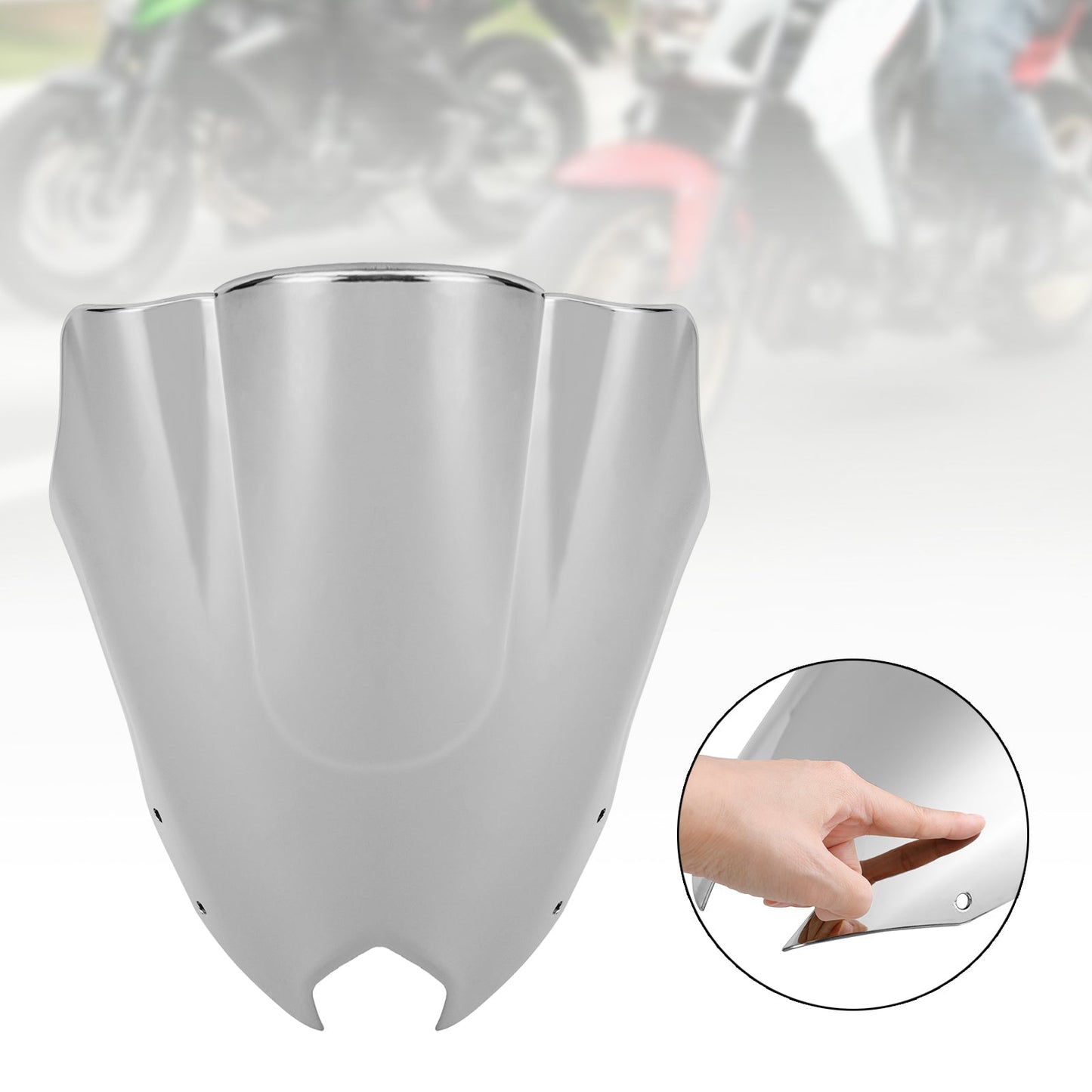 Pare-brise de moto ABS pour Yamaha FZ6R FZ-6R FZS600 2009-2015