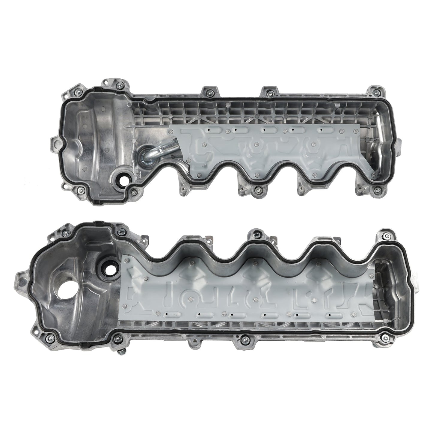2006-2010 Ford Explorer Mercury Mountaineer V8 4.6L L+R Engine Valve Cover w/Gasket 9L1Z6582C 9L1Z6582D