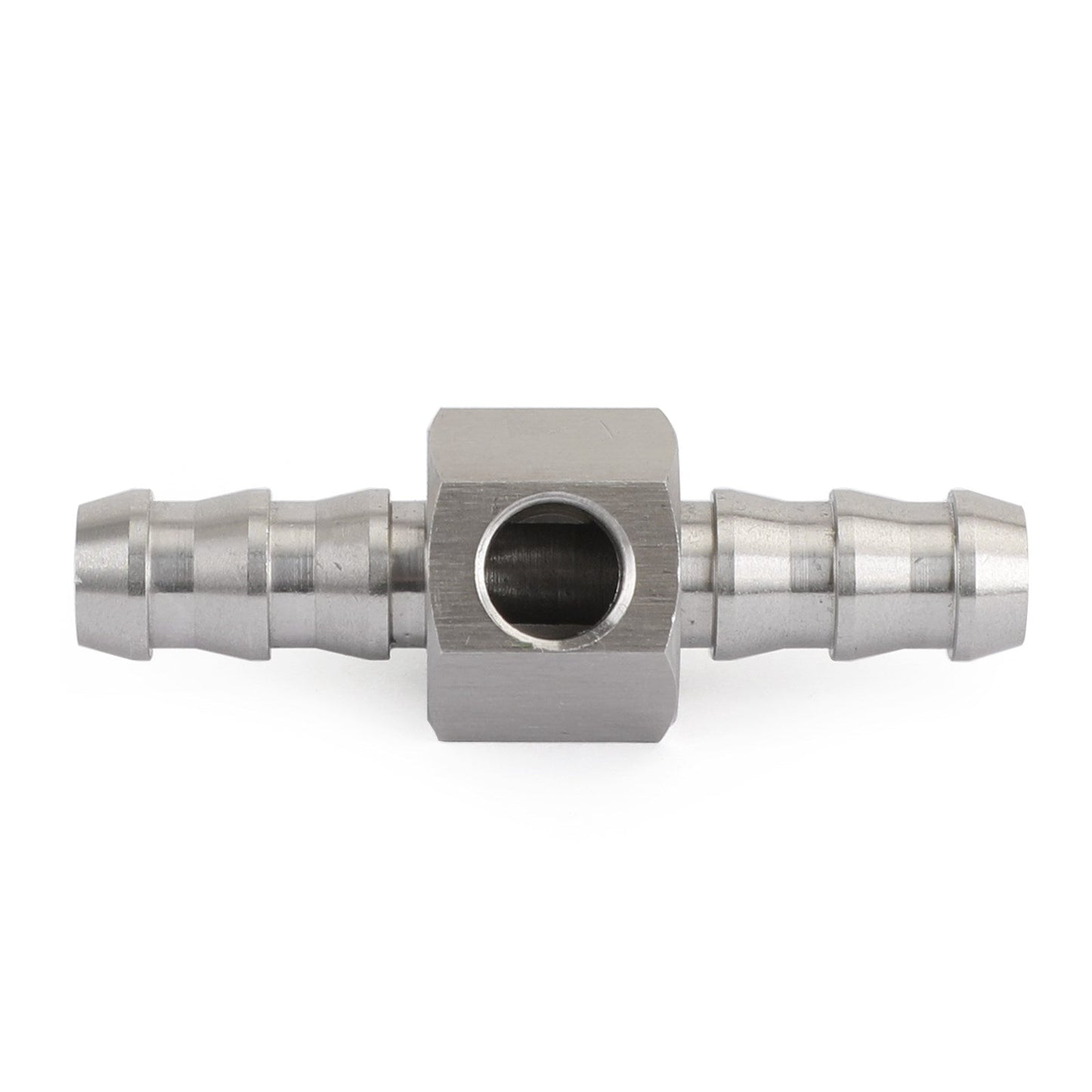 Adaptateur de raccord en T pour capteur de pression de carburant en acier inoxydable 3/8" pro