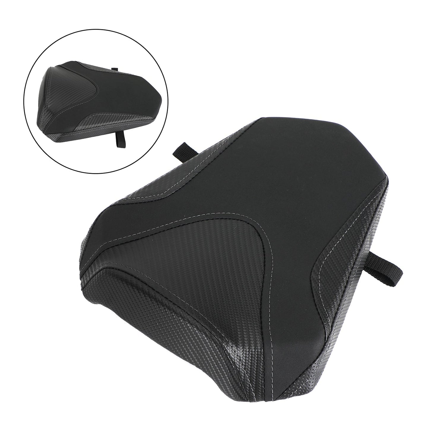 Coussin de siège passager arrière plat et épais pour Honda CBR500R CBR 500R 19-21 2020 Rouge