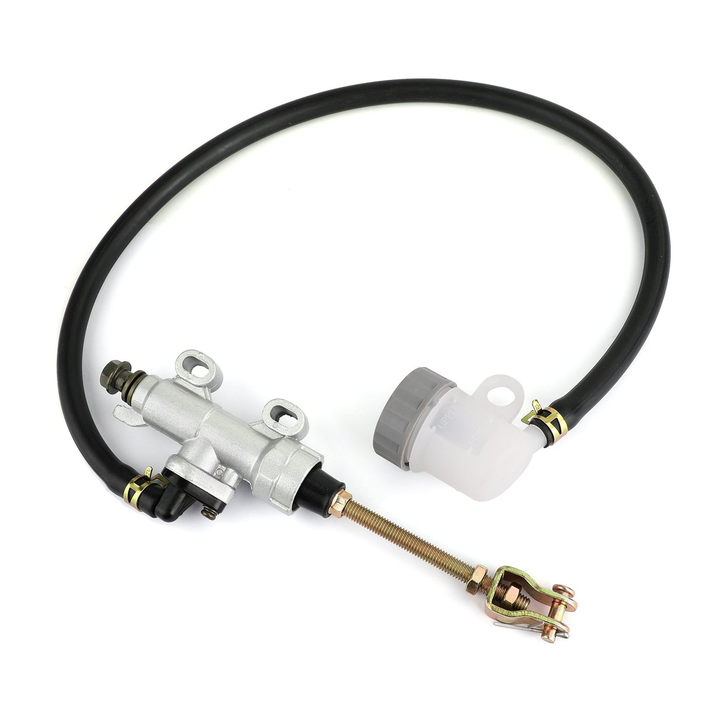 Maître-cylindre de frein arrière Suzuki, compatible avec LTA500F, LTF500F, Vinson 500 2003-2007, argent