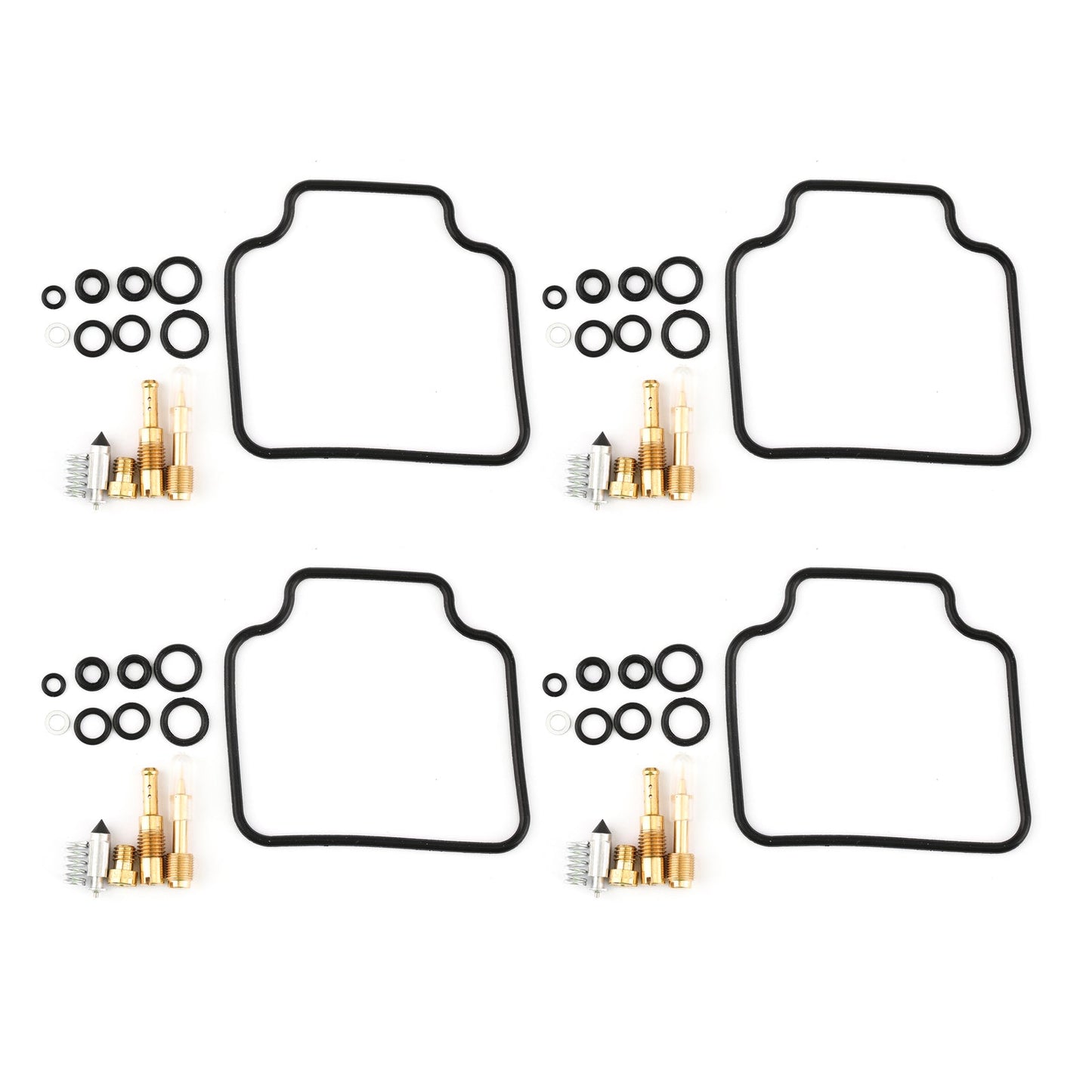 1983-1985 Honda CB650SC Nighthawk 4PCS Carburetor Carb Rebuild Repair Kit & Float