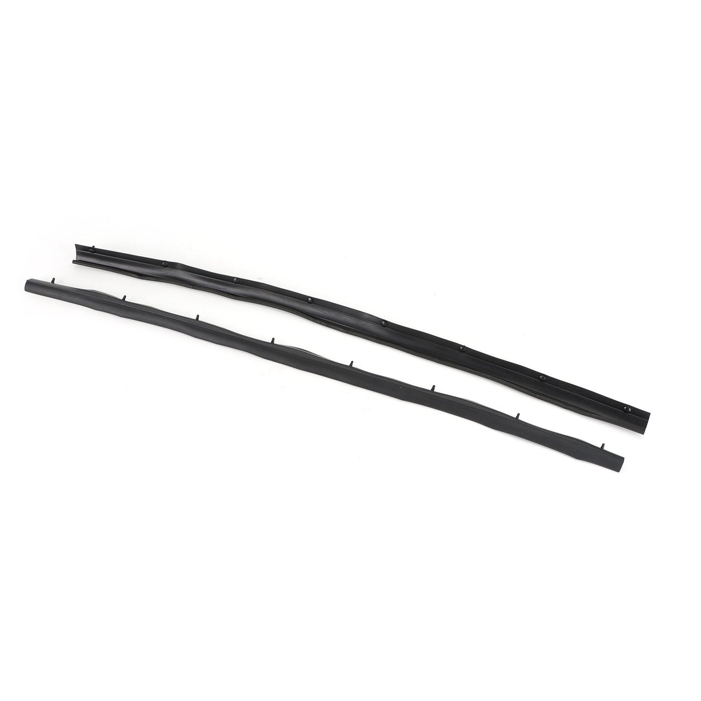 Joint d'étanchéité de porte inférieure avant et arrière pour modèles Ford Super Duty Crew Cab 1999-2016 uniquement F81Z-2520758-AA (2) 1C3Z-26253A24-A (2)