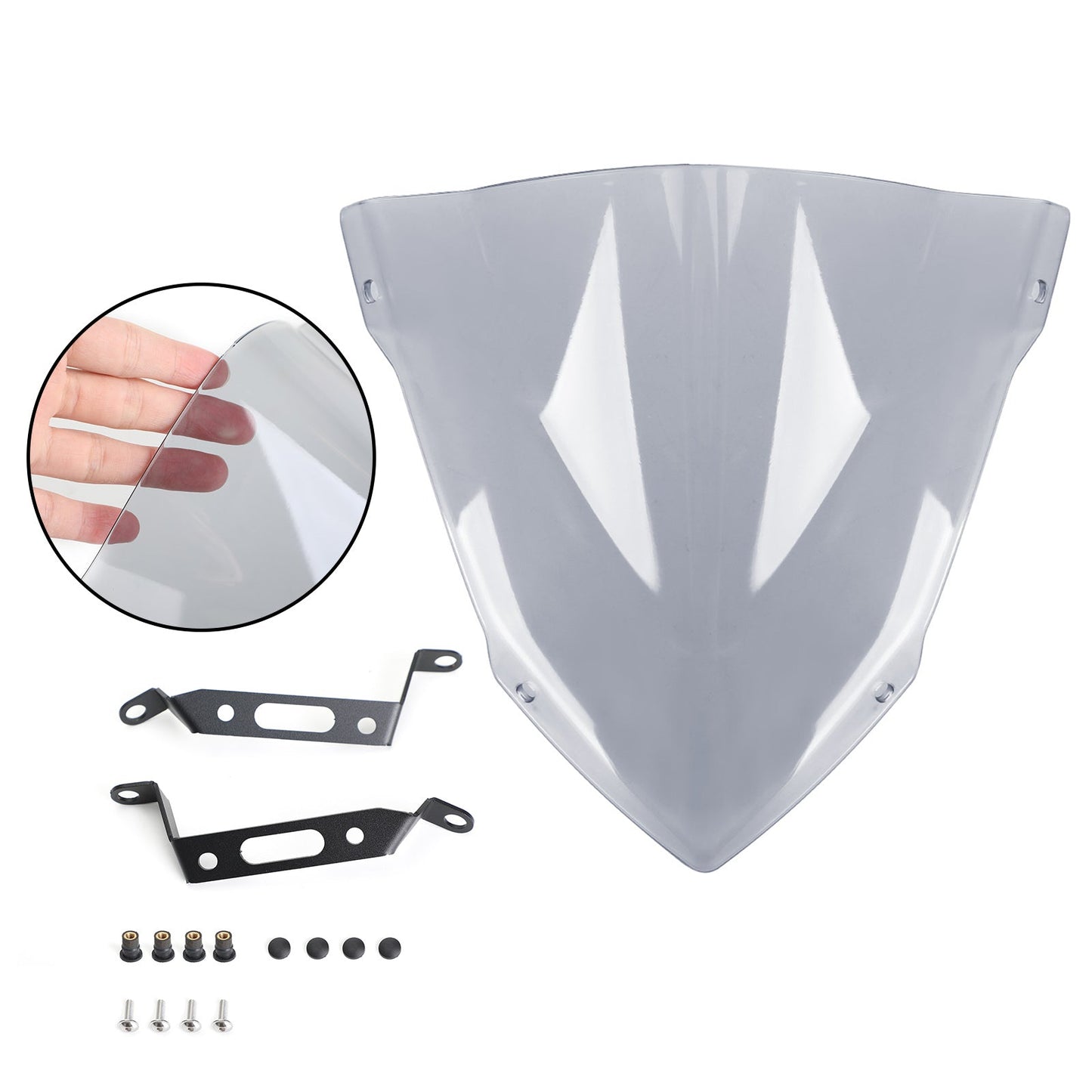 Pare-brise de moto ABS adapté à Yamaha MT-07 MT07 2018-2020