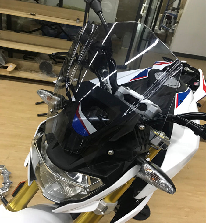Pare-brise de moto en plastique ABS pour BMW G310R 2017-2022, transparent