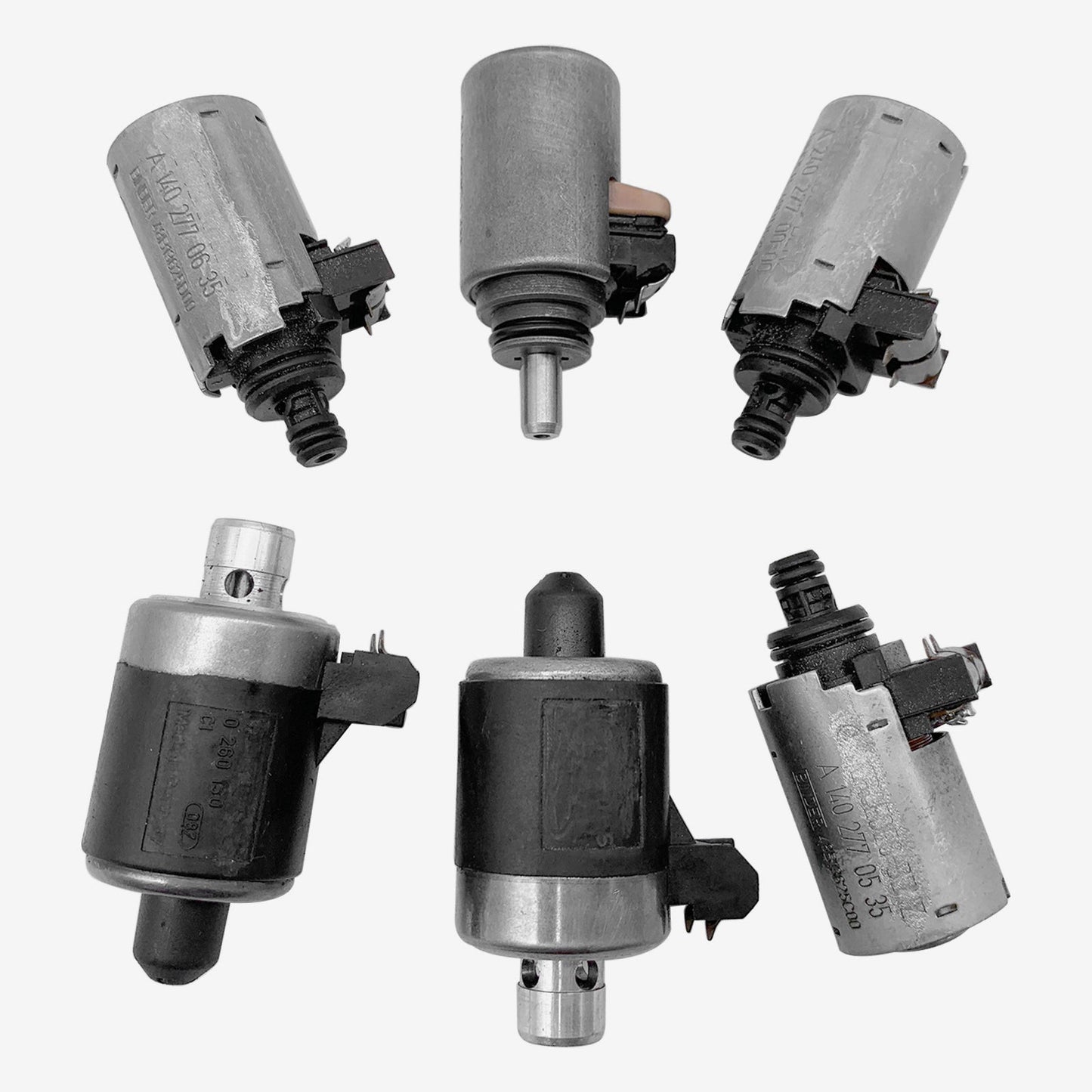 Lot de 6 solénoïdes 722.6 pour transmission automatique Mercedes Benz à 5 vitesses, générique