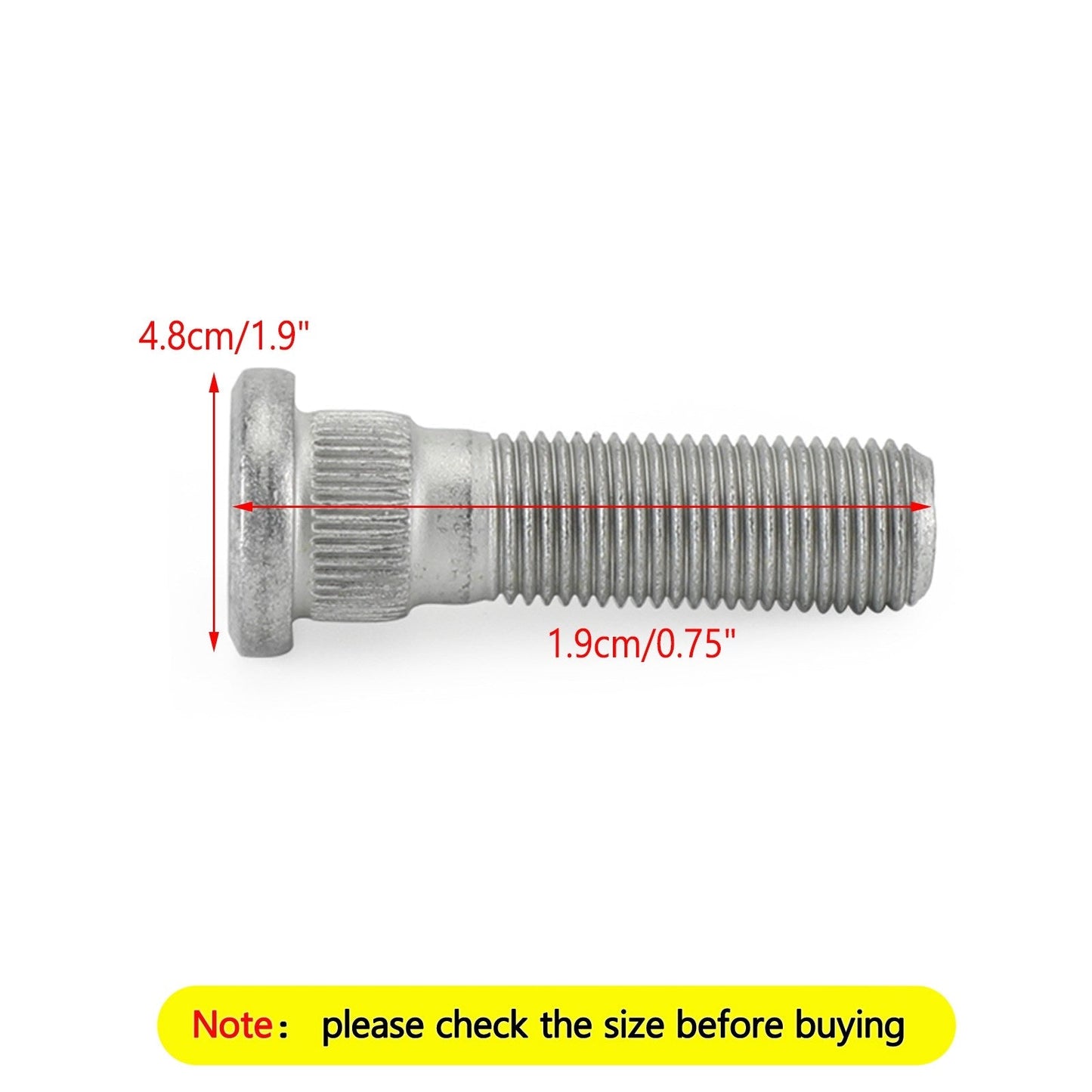 6pcs Front Wheel Stud Kit Fit For For Nissan Patrol GQ Y60 GU Y61 MQ For Ford Maverick