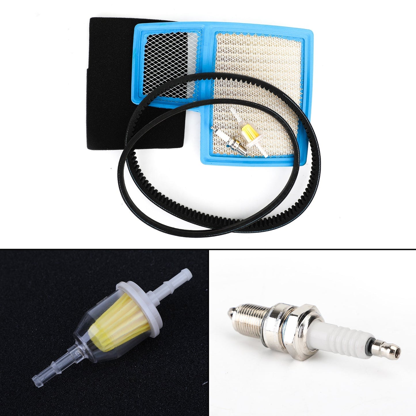 Golf Cart Tune Up Kit with Drive & Starter Belt for For Yamaha G16 G19 G22