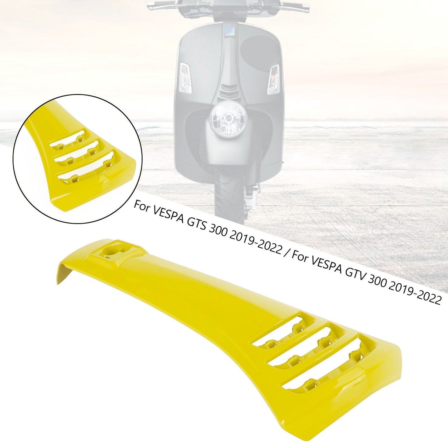 Couvre-culasse de klaxon de direction pour Vespa GTS300 GTV300 2019-2022