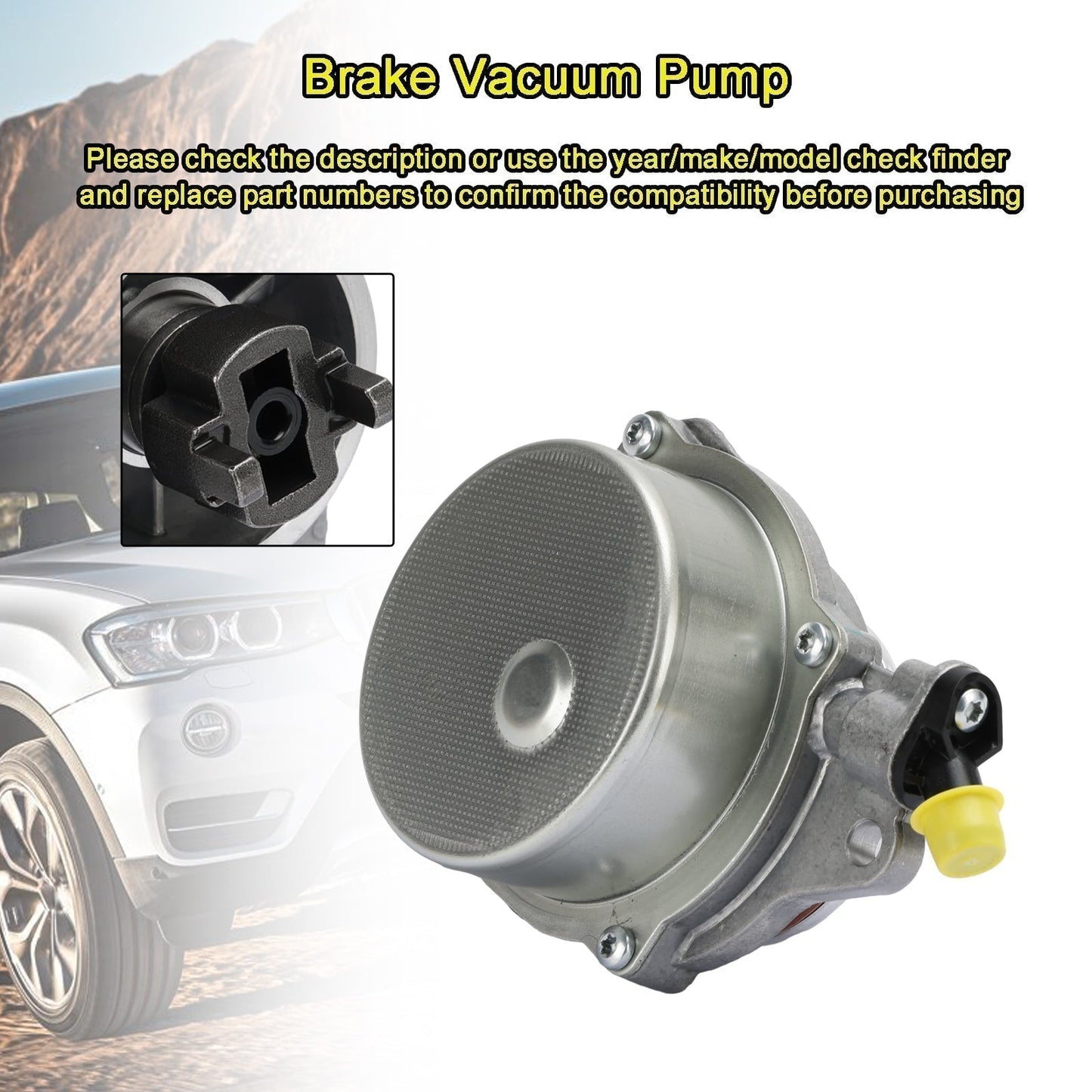 2004/04+ For BMW 6 Convertible E64 Brake Vacuum Pump 11667791232