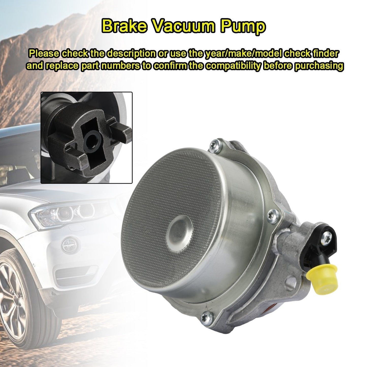 2001/11+ For BMW 7 E65 E66 E67 Brake Vacuum Pump 11667791232