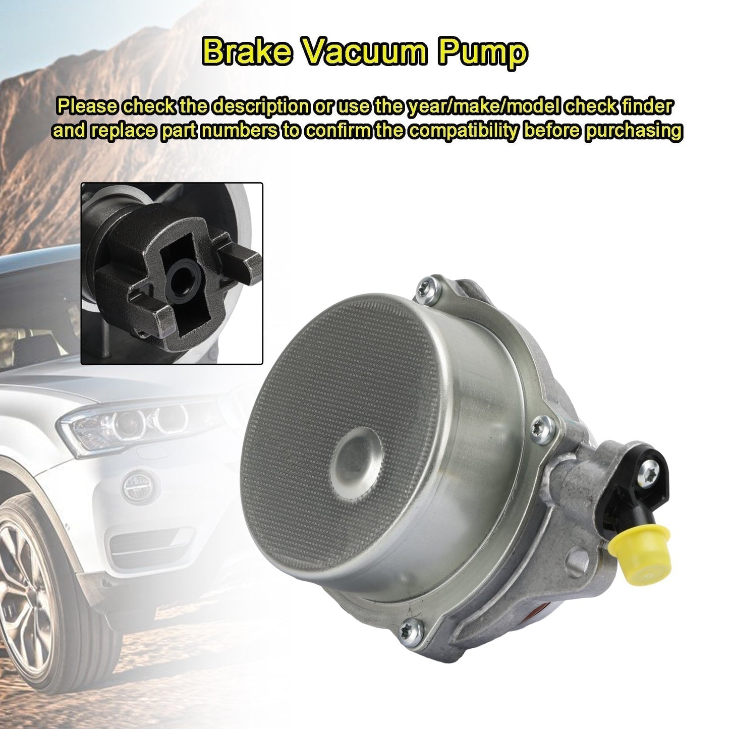 2004/06+For BMW 5 Touring E61 Brake Vacuum Pump 11667791232