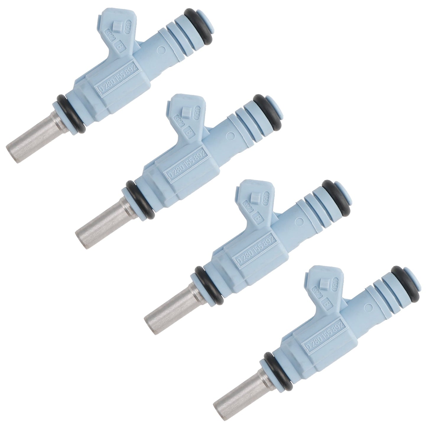2000-2002 Audi TT Quattro 4Pcs Fuel Injector 0280155892 0280155893