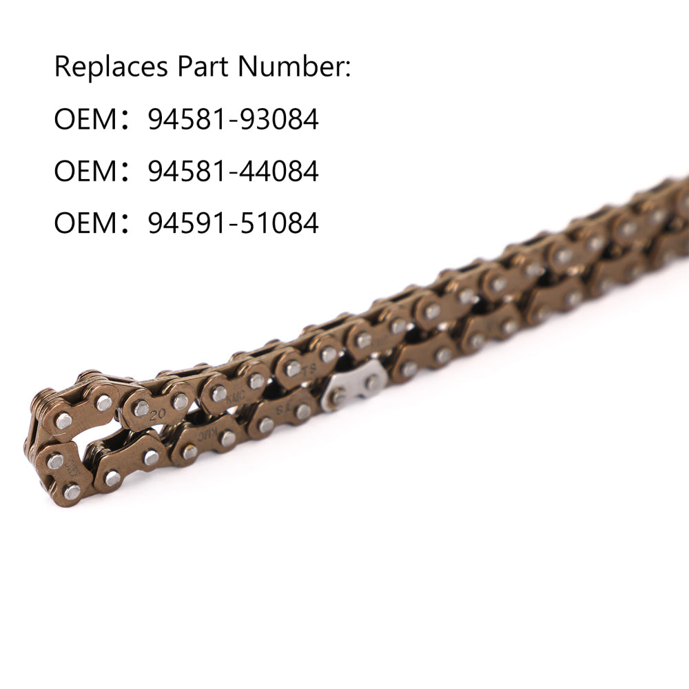 Drive Chain For Yamaha 94581-93084 94581-44084 94591-51084 T90D T90N Yb-1 Yb50