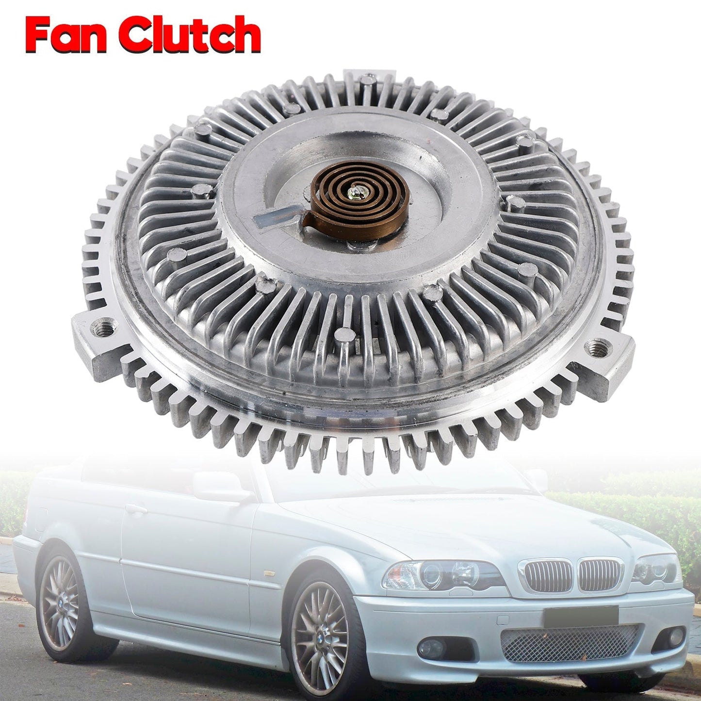 1986-1994 BMW 730i 730iL E32 I6 2.8L Radiator Cooling Fan Clutch 11521719269