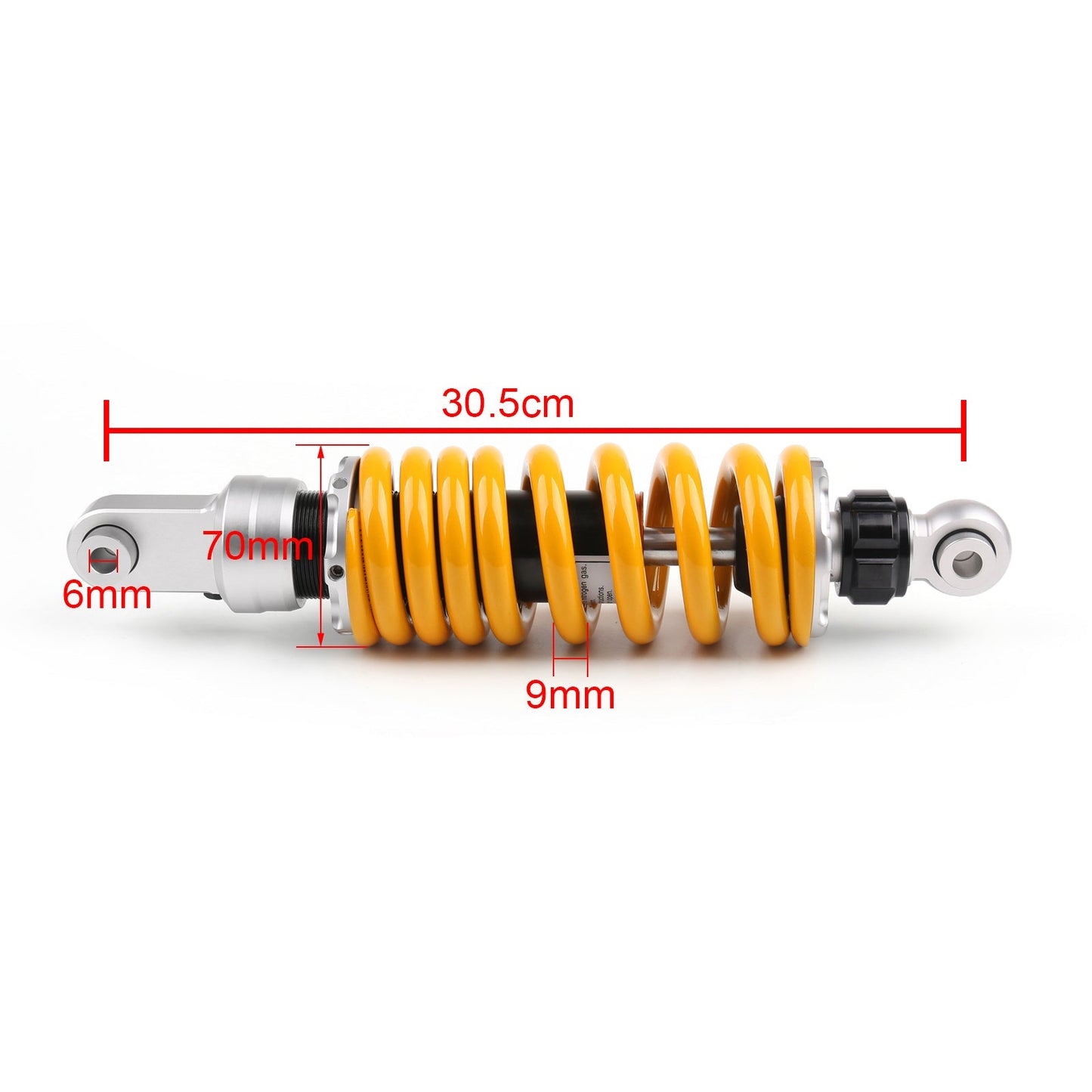 Amortisseur arrière neuf de 305 mm (12 pouces) pour Honda NC 700 2012-2013 et NC 750 X