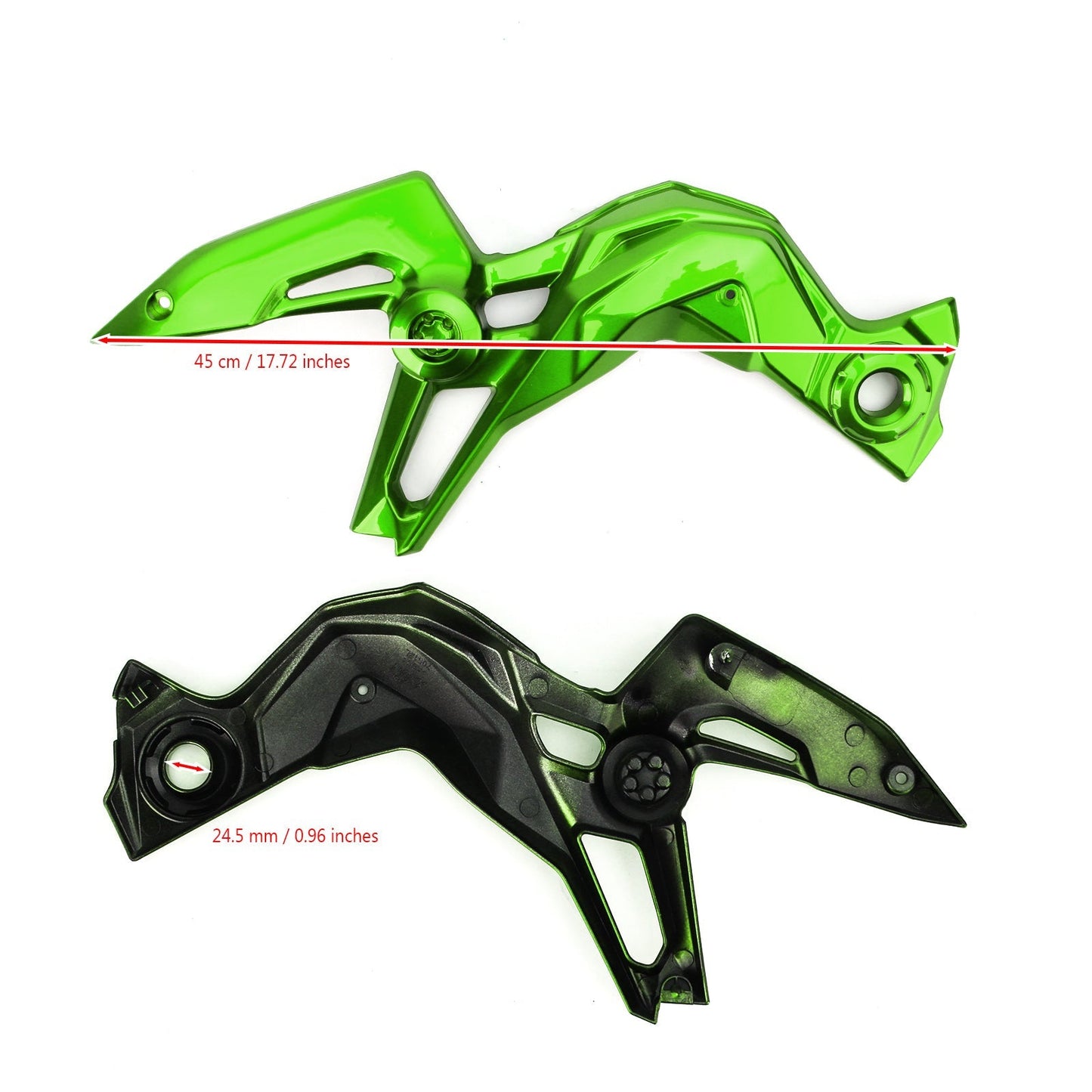 Embellecedor de marco de plástico ABS para motocicleta Kawasaki Z900 2020-2021