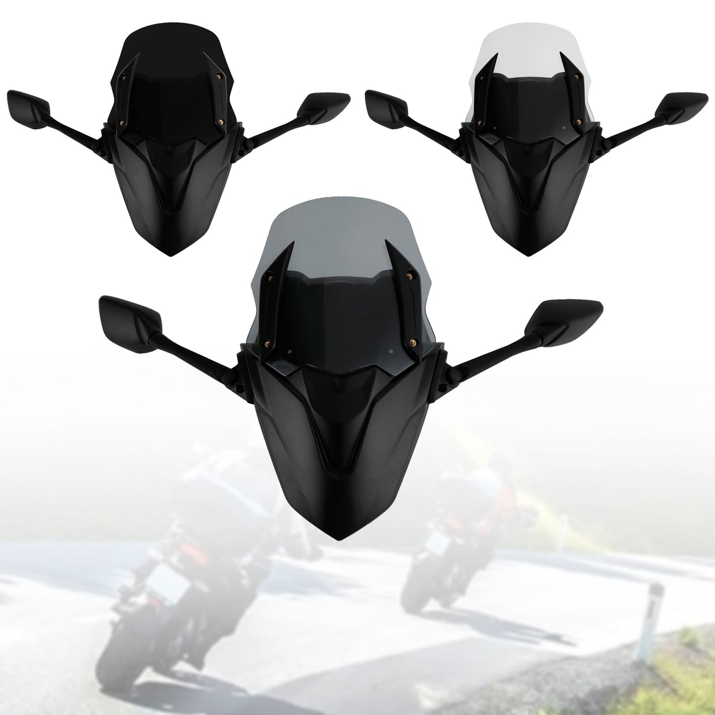 Pare-brise de moto ABS adapté pour Yamaha NMAX155 N-MAX 155 2021-2022