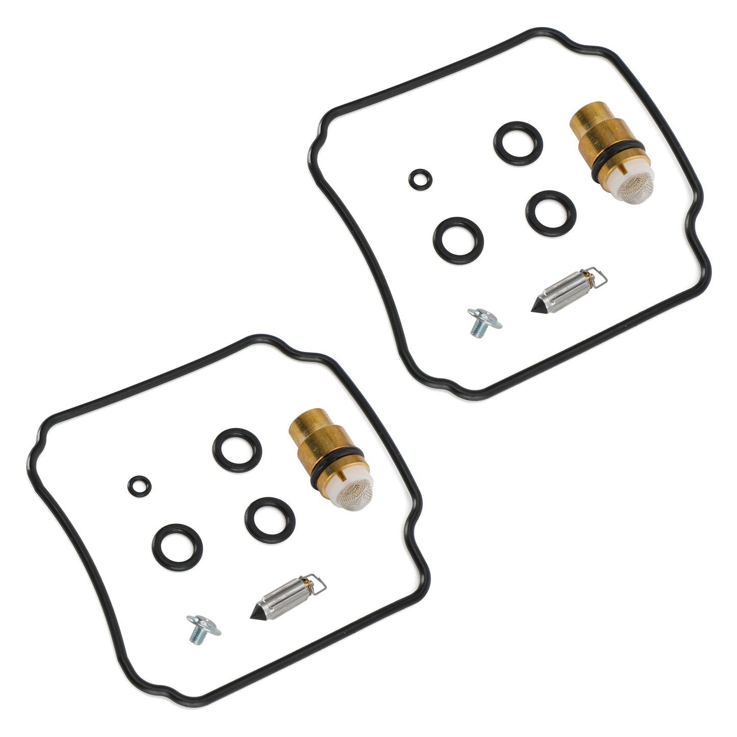 Kit de reparación y reconstrucción de carburador de 2 piezas para Yamaha FZR400(1WG)R/RR (versión 1988-1990)