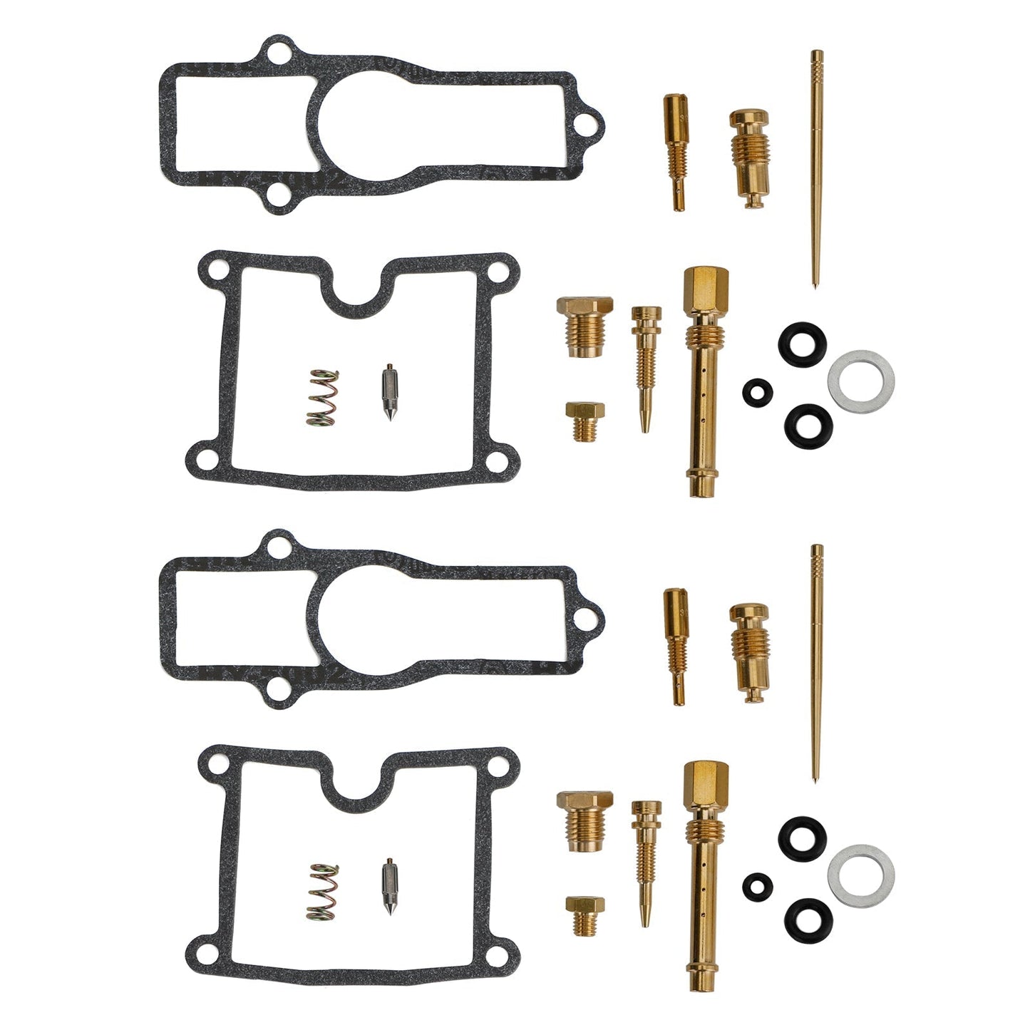 Kit de reconstruction de carburateur 2 pièces pour Kawasaki Z400, KZ400FX, KZ550, GPZ550, 1980-1983