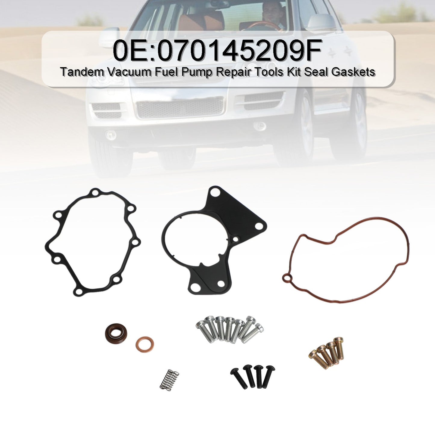 Kit d'outils de réparation de pompe à carburant à vide tandem VW 2.5 TDI, joints d'étanchéité 070145209F