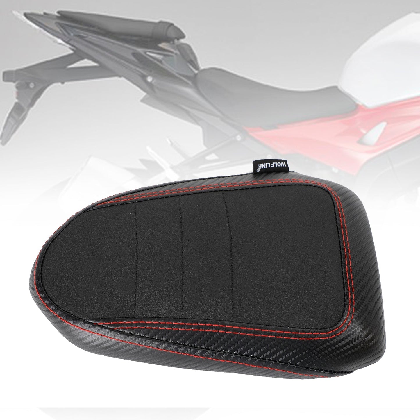 Coussin de siège arrière plat en polyuréthane pour passager, compatible avec BMW S1000RR 2019-2022 2020 2021