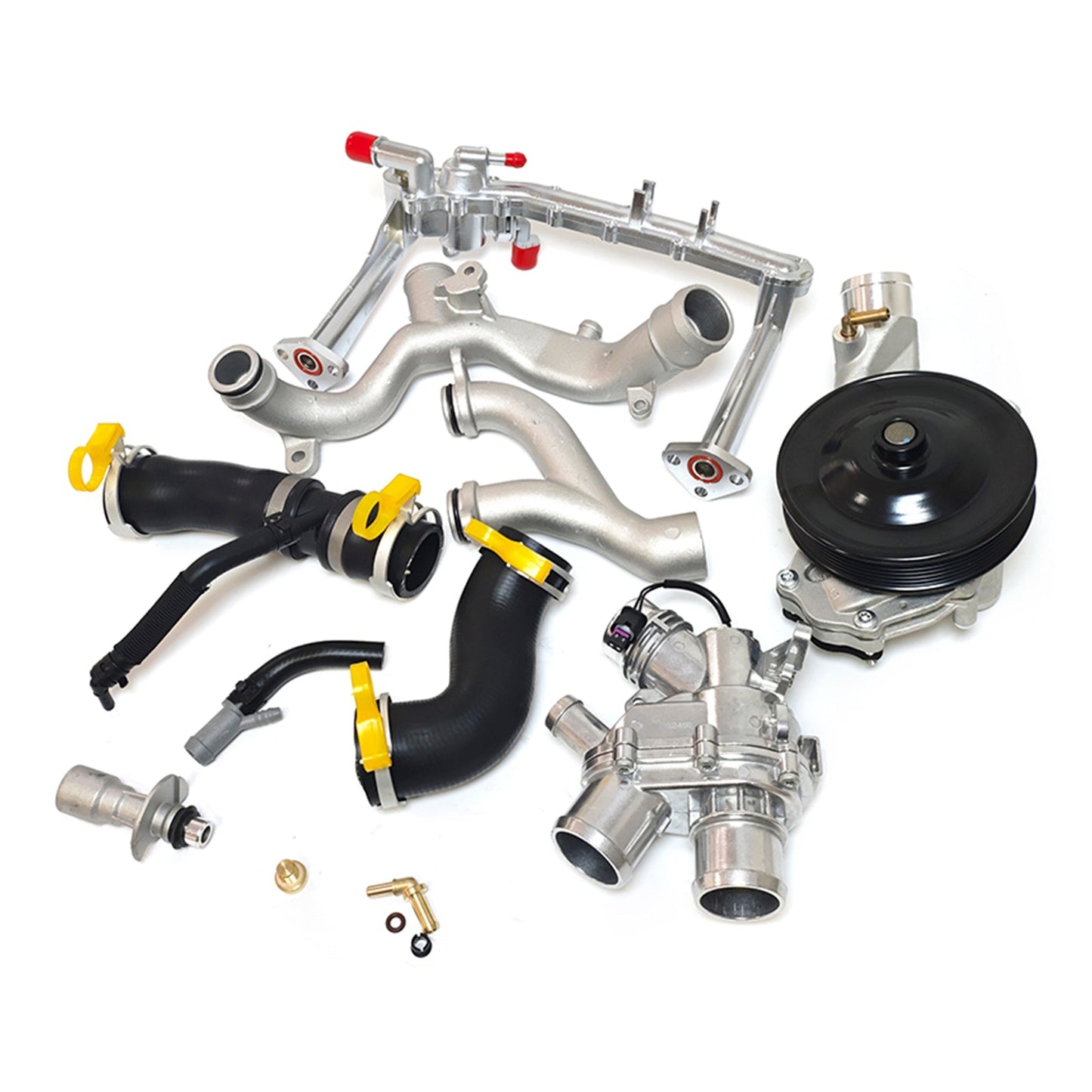 Kit de refroidissement pour moteur suralimenté Land Rover Discovery 3.0L V6 2017-2020 AJ812132 C2D20660