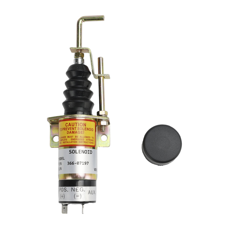 Solenoide de corte de combustible de 12 V para Lister Petter SA-3405T 366-07197 1502-12C7U2B2S1